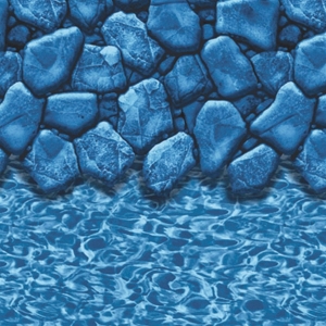 Boulder Tile/ Cube Tile  Overlap Above Ground Pool Liners 48" + 52" Pools