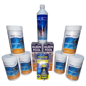 Swimming Pool Spring Opening Chemicals