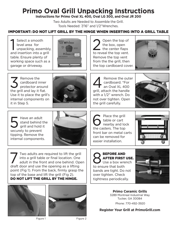 PDF Document -  Primo Oval Assembly Instructions