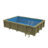 Plastica Nazca Wooden Above Ground Pool 6m x 4m
