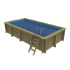 Plastica Nazca Wooden Above Ground Pool 6m x 3m 