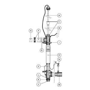 Blue Lagoon UV-C Timer System Spares 