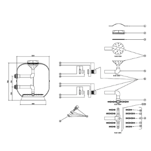 Lacron LSR-24 Side Mount Filter Spares 