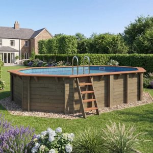 Plastica Belgravia Wooden Above Ground Swimming Pool