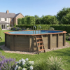 Plastica Belgravia Wooden Above Ground Swimming Pool