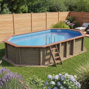 Plastica Bayswater Wooden Above Ground Swimming Pool