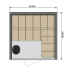 Harvia Ventura Sauna Cabin 