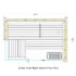 Harvia Lindea Luxury Sauna Cabin