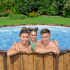 Bestway Steel Pro Max Splashview Round Above Ground Swimming Pool  