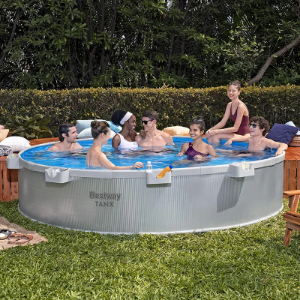 Bestway Tanx Round Above Ground Swimming Pool 