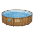 Bestway Steel Pro Max Splashview Round Above Ground Swimming Pool 